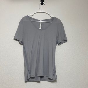 Vintage old Lululemon shirt size 6 color gray